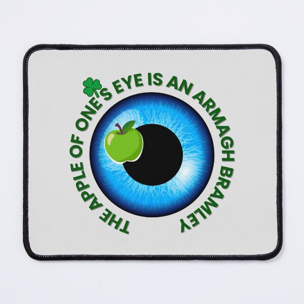 Item preview, The Apple of One's Eye is an Armagh Bramley Apple. designed and sold by MPC-Mince-Pies.