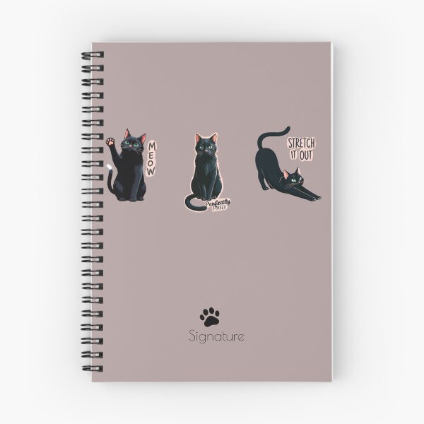 Item preview, The Many Moods of a Black Cat designed and sold by Ommash.