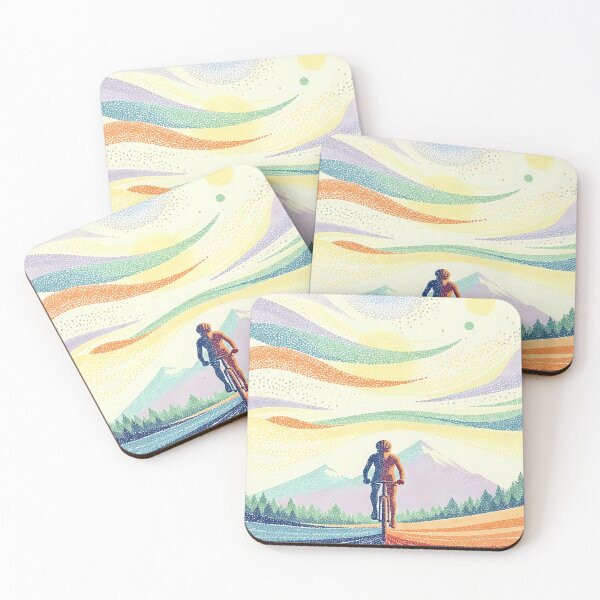 Item preview, Rainbow Cyclist, A Dream of Colors designed and sold by All-Shopping.