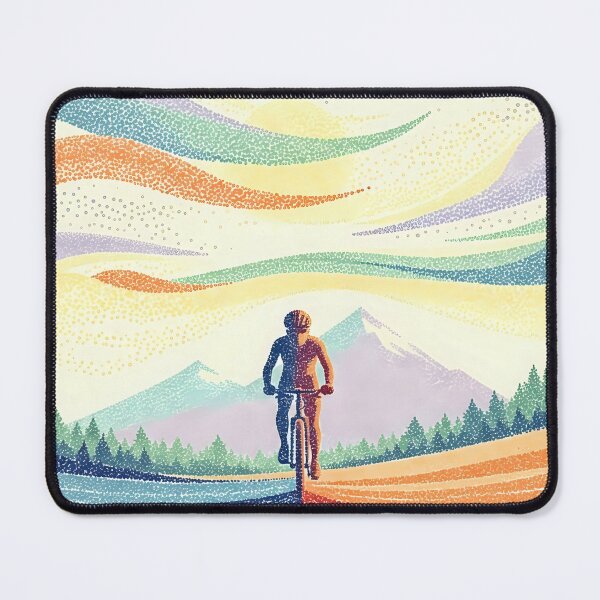 Item preview, Rainbow Cyclist, A Dream of Colors designed and sold by All-Shopping.