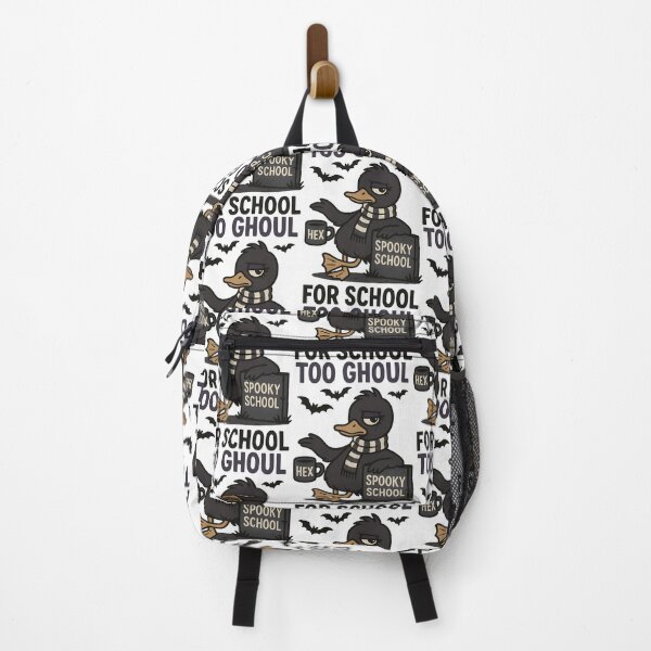 Item preview, Too Ghoul for School – Gothic Duck Halloween Humor designed and sold by TeeTimeTreasure.