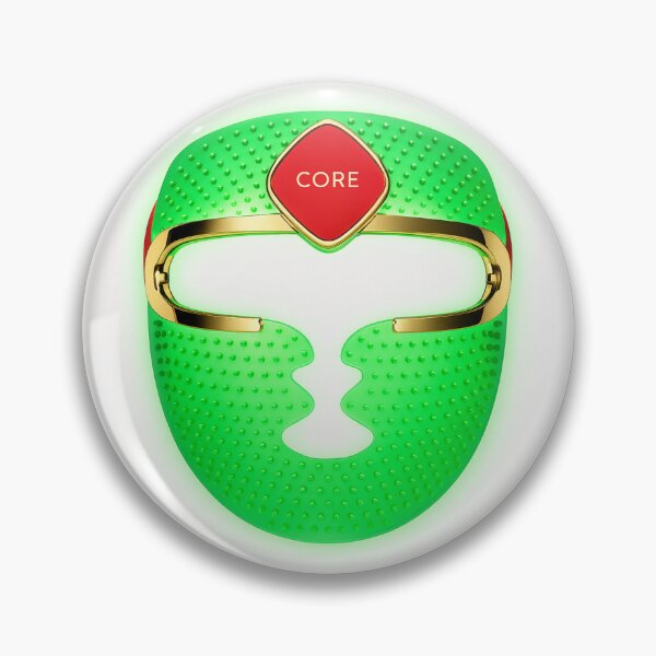 Item preview, Futuristic Green LED Face Mask – Cyberpunk Wellness Tech designed and sold by mayadesignshop.