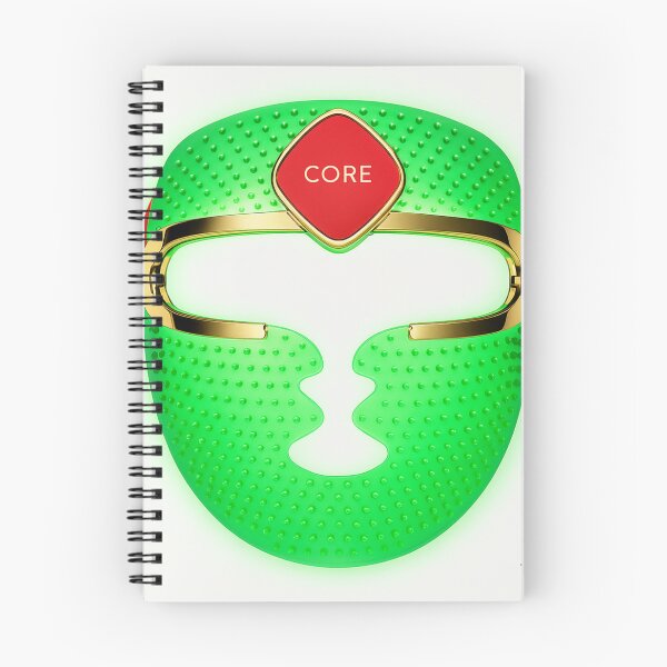 Item preview, Futuristic Green LED Face Mask – Cyberpunk Wellness Tech designed and sold by mayadesignshop.