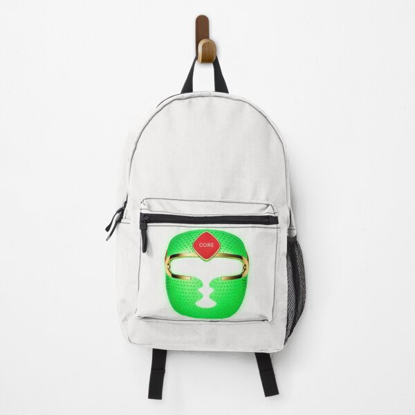 Item preview, Futuristic Green LED Face Mask – Cyberpunk Wellness Tech designed and sold by mayadesignshop.