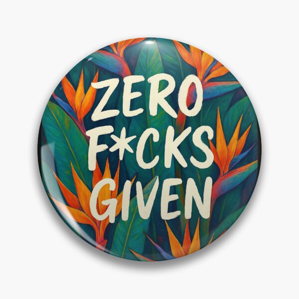Item preview, Zero f*cks given designed and sold by Fies-und-Fein.