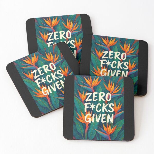 Item preview, Zero f*cks given designed and sold by Fies-und-Fein.