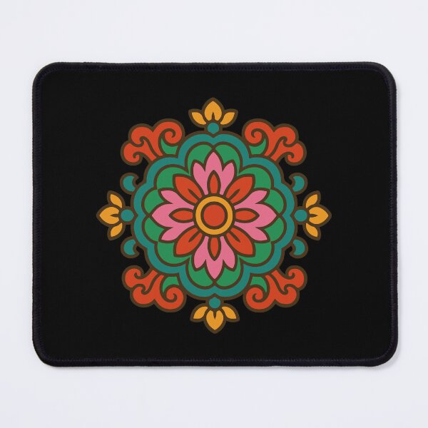 Item preview, Korean Heritage Dancheong Flower designed and sold by pick-o-print.
