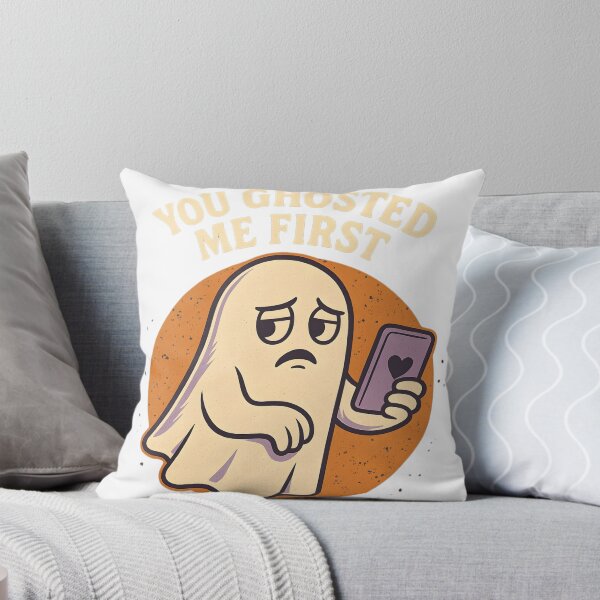 Item preview, You Ghosted Me First – Cute Sad Ghost Funny Halloween Design designed and sold by DanielULaN Artworks.