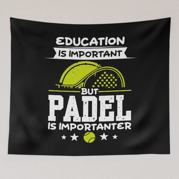 Item preview, Padel Funny Tennis Racket Sport Retro designed and sold by HimayaStudio.