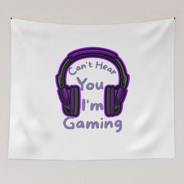 Item preview, Can't Hear You I'm Gaming T-Shirt – Funny Gamer Tee for PC Console Players & Streamers, Funny Shirt, Valentine Shirt gift designed and sold by GAIDREDA.