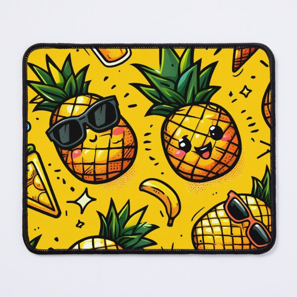 Aperçu de l'œuvre Ananas avec de la glace créée et vendue par BimbaBoom.