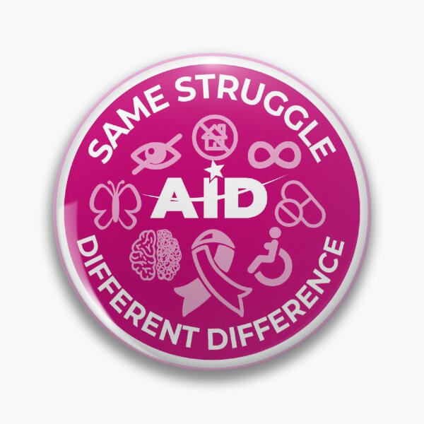 Item preview, Same Struggle, Different Difference designed and sold by AIDcares.