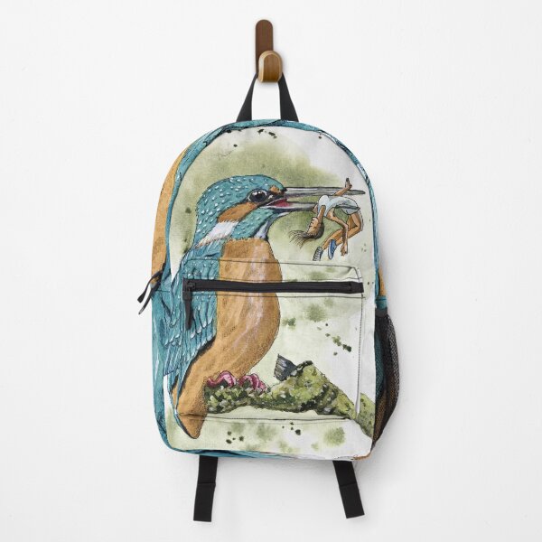 Item preview, Kingfisher having woman lunch designed and sold by milenab.