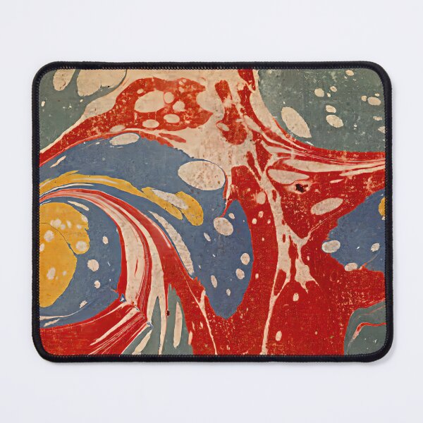 Item preview, Vintage Marbled Decorative Paper: Traditional Bookbinding Endpaper Design designed and sold by PinUpPizzazz.