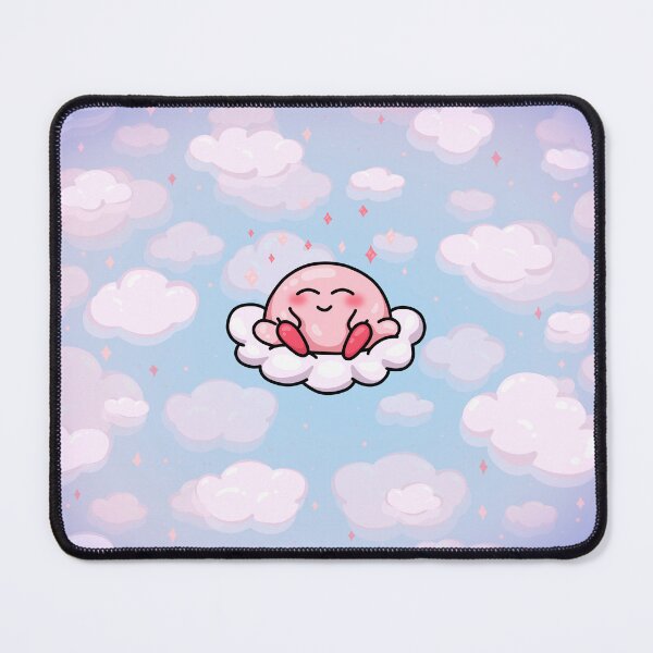 Item preview, Cute Pink Cloud Character – Kawaii Sky and Pastel Clouds Art designed and sold by The Nuni - Nuniverse.