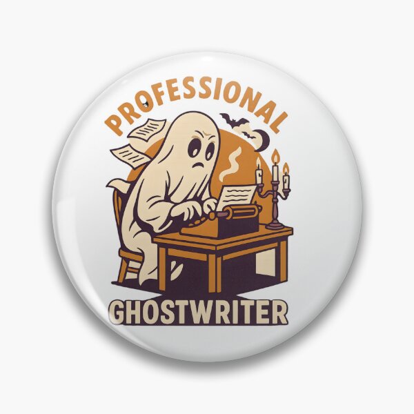 Item preview, Professional Ghostwriter – Funny Halloween Writing Design designed and sold by DanielULaN Artworks.