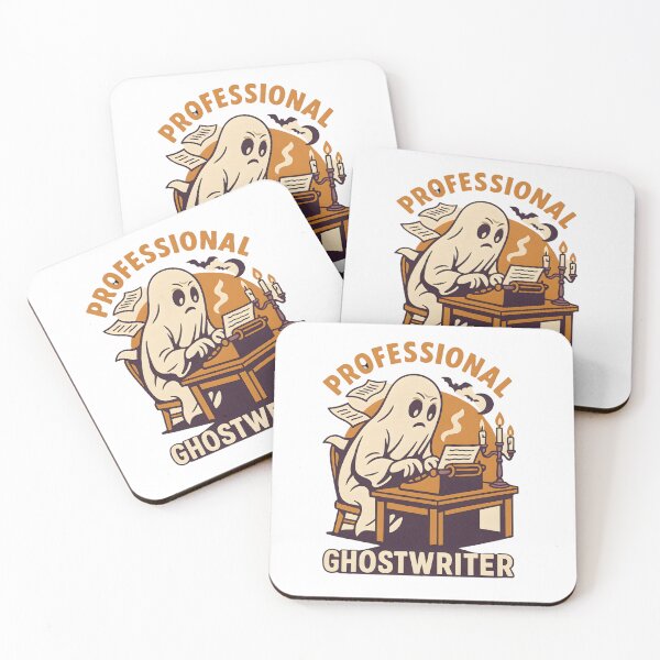 Item preview, Professional Ghostwriter – Funny Halloween Writing Design designed and sold by DanielULaN Artworks.