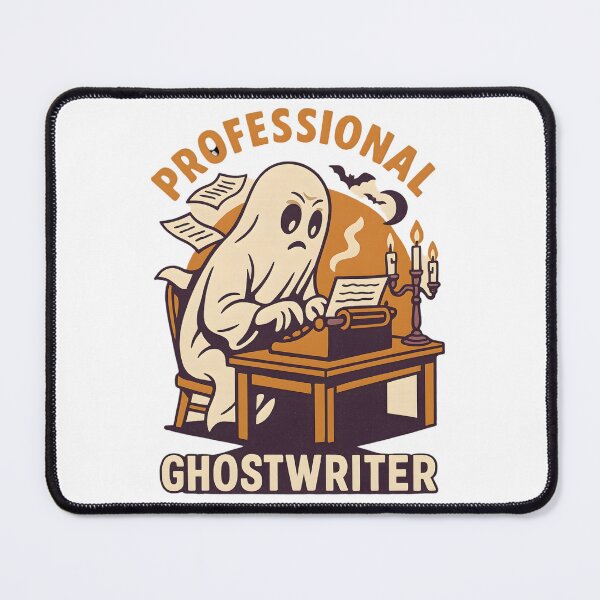 Item preview, Professional Ghostwriter – Funny Halloween Writing Design designed and sold by DanielULaN Artworks.