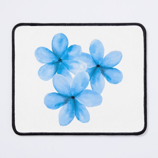 Item preview, Tropical blue flowers designed and sold by 94infatuations.