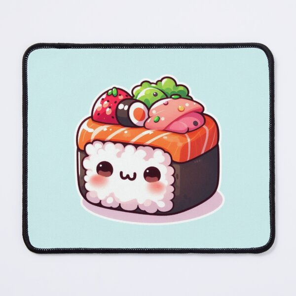 Item preview, Kawaii Sushi Manga Anime – Cute Chibi Japanese Food designed and sold by Sugar Wisdom .