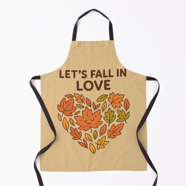 Item preview, Let’s Fall in Love – Heart of Autumn Leaves designed and sold by BloomKind.