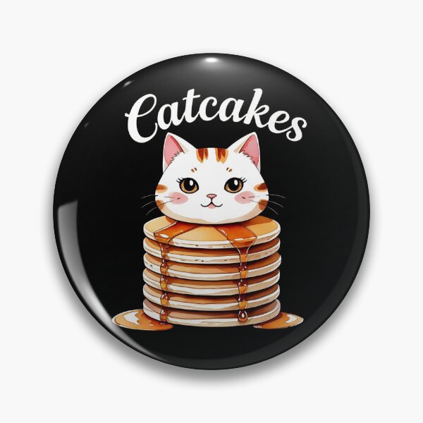 Item preview, Catcakes - Cute Kawaii Cat Pancakes designed and sold by FurrFunPrints.