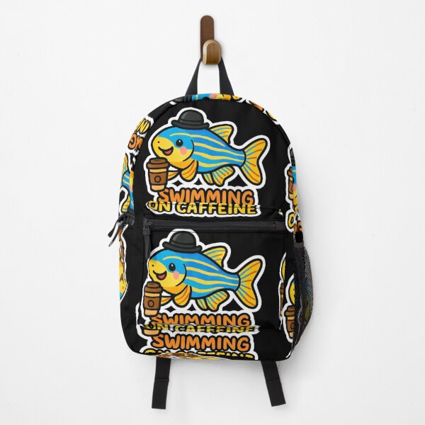 Item preview, Zebrafish - Swimming on Caffeine designed and sold by DamioPolArt.