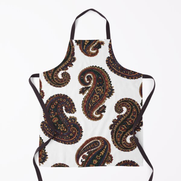 Item preview, Elegant Uttar Pradesh multiple paisley Motif Pattern – Traditional Indian Floral Design designed and sold by Haus Of K.