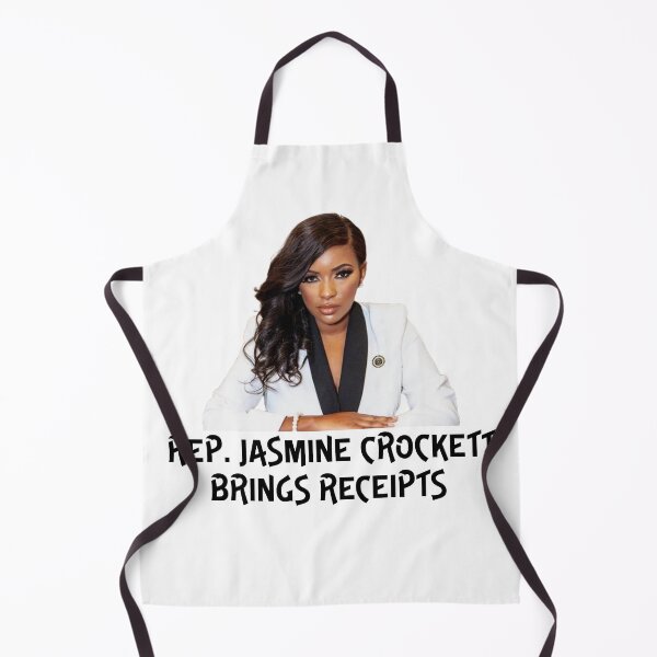 Item preview, Rep. Jasmine Crockett – Brings Receipts Political Art designed and sold by BadLlamaDesigns.