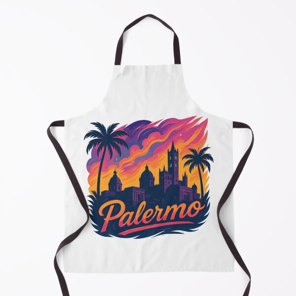 Item preview, Palermo City Italy Sicily Silhouette Gift designed and sold by Pineapple-Tree.