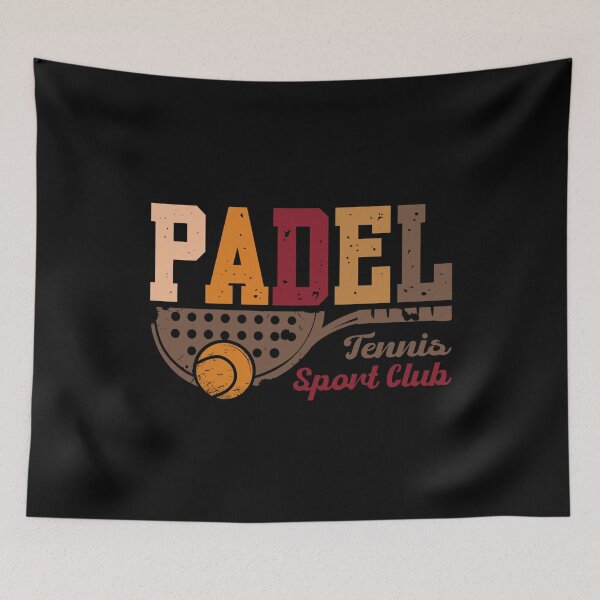 Item preview, Padel Tennis Sport Club Retro designed and sold by HimayaStudio.