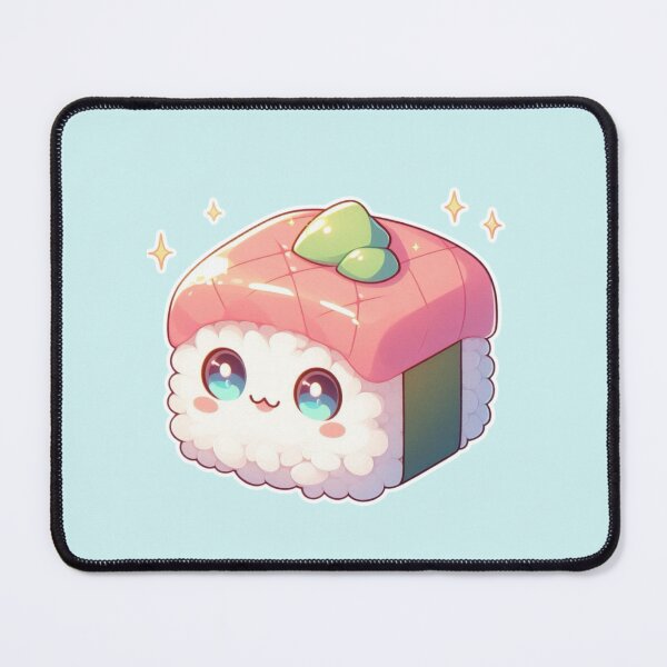 Item preview, Kawaii Sushi Manga Anime – Cute Chibi Japanese Food designed and sold by Sugar Wisdom .