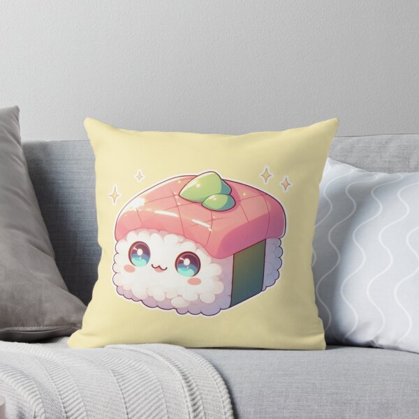Item preview, Kawaii Sushi Manga Anime – Cute Chibi Japanese Food designed and sold by Sugar Wisdom .