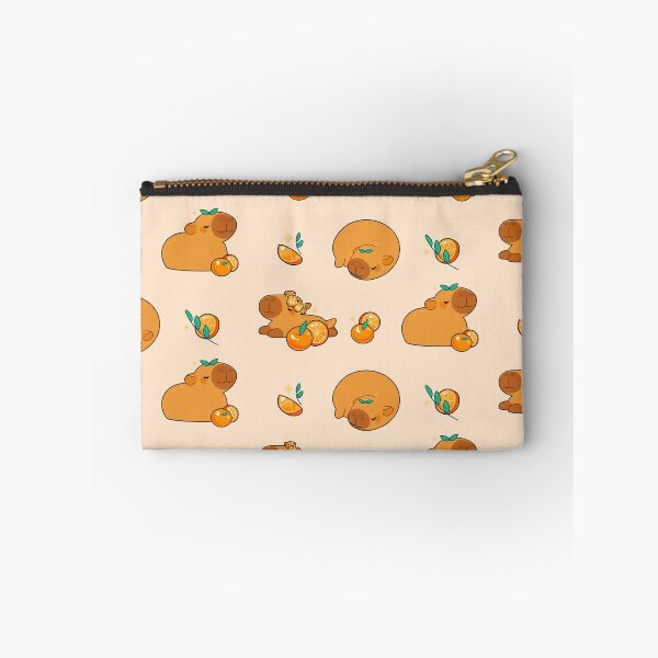Item preview, Capybara Oranges Aesthetic pattern designed and sold by SilAchan.