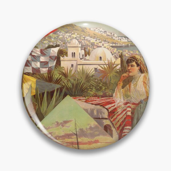 Artikelvorschau, Vintage Algier Reiseposter | Jugendstil-Stil | Compagnie Générale Transatlantique | Exotisches Nordafrika-Reisedekor entworfen und verkauft von artofuniverse.