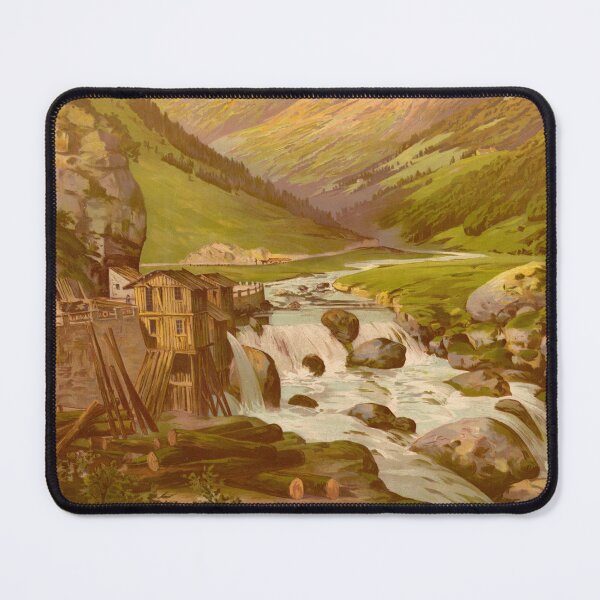 Item preview, Vintage Travel Poster | Vercors Dauphiné France Art | PLM Railway Lithograph | Scenic Landscape Print | Collectible Wall Decor designed and sold by artofuniverse.