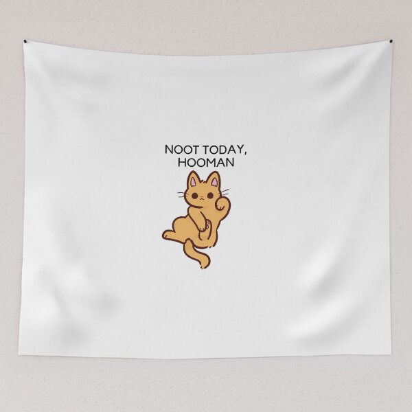Item preview, Not Today Hooman  designed and sold by ridnaledesigner.