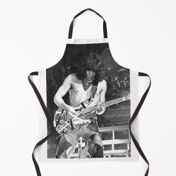 Item preview, Eddie VanHalen - BW Photograph designed and sold by ConcertImages.