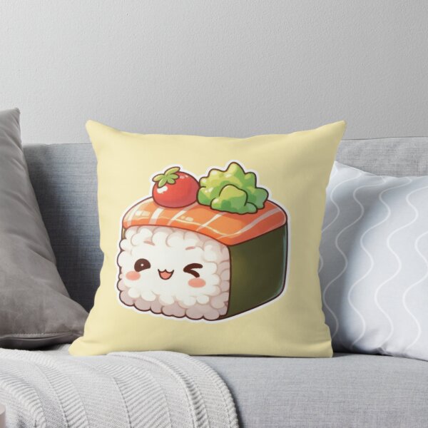 Item preview, Kawaii Sushi Manga Anime – Cute Chibi Japanese Food designed and sold by Sugar Wisdom .