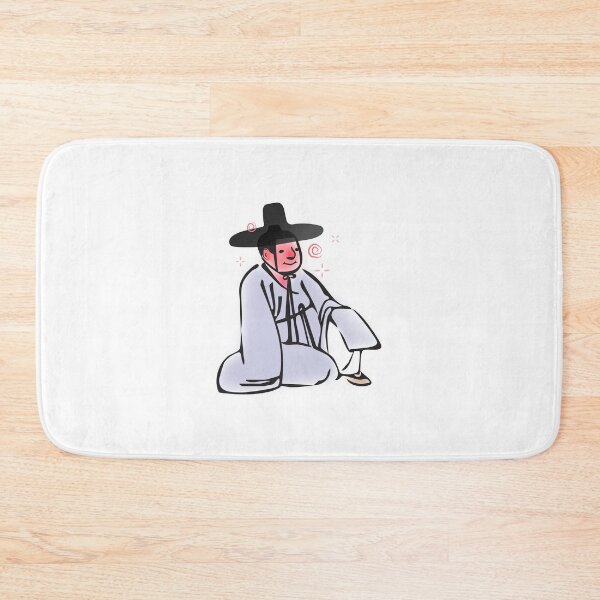 Item preview, A Drunk Korean Scholar – Funny Traditional Illustration designed and sold by Shop_SWANDERS.