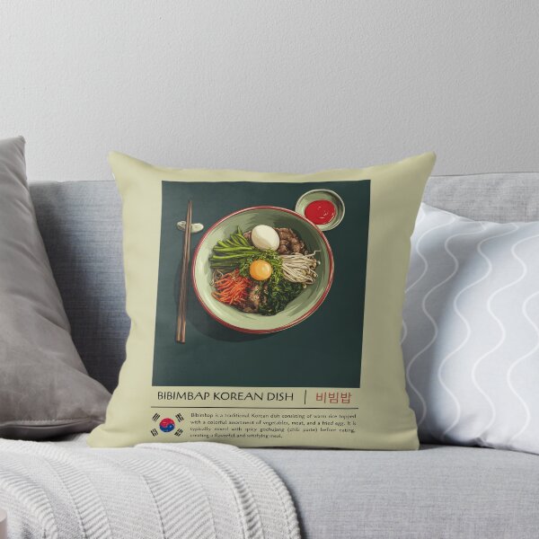 Item preview, Bibimbap Korean Dish designed and sold by StudioRedKoala.