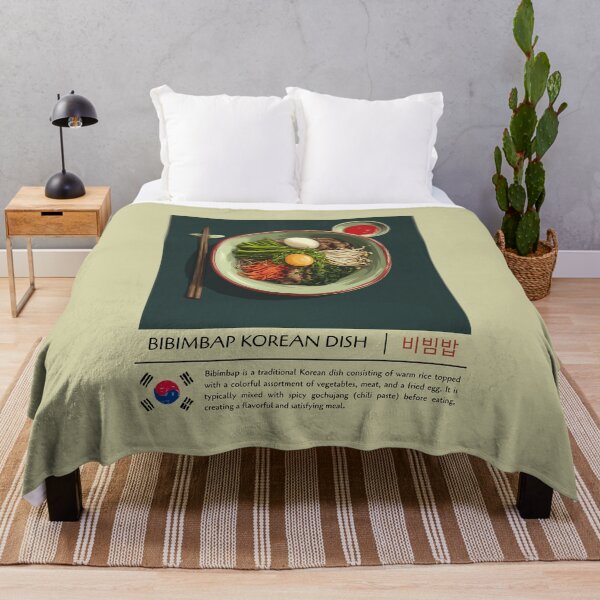 Item preview, Bibimbap Korean Dish designed and sold by StudioRedKoala.
