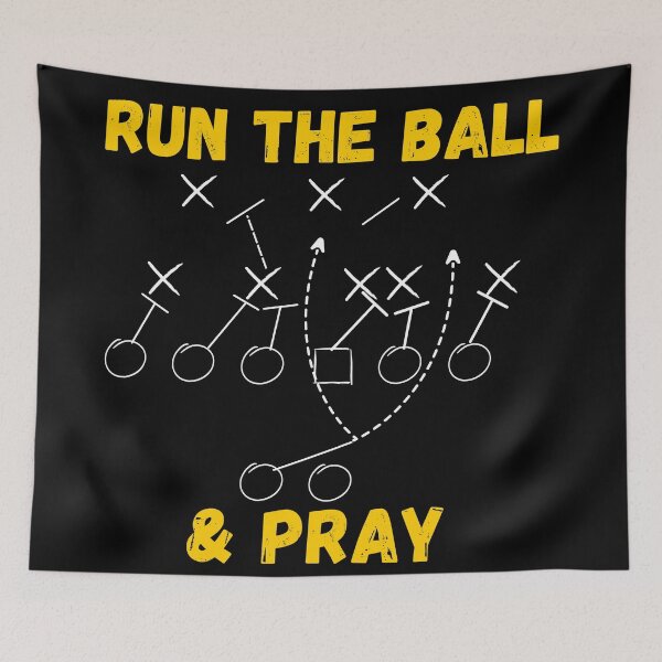 Item preview, Run the Ball and Pray designed and sold by SimplyJamee.