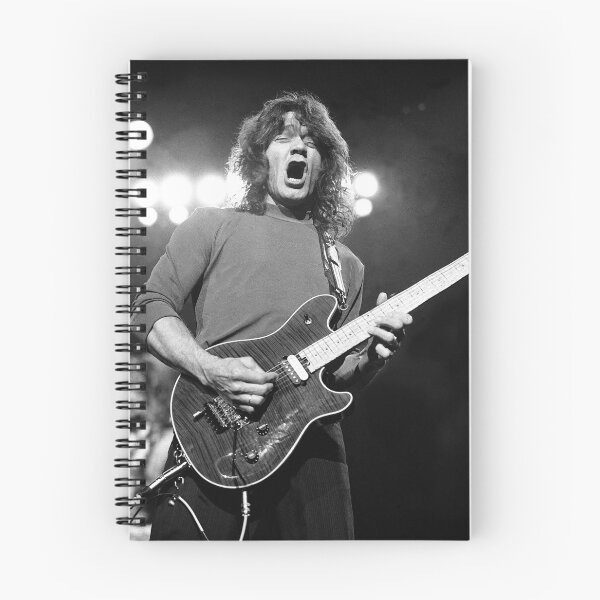Item preview, Eddie VanHalen - BW Photograph designed and sold by ConcertImages.