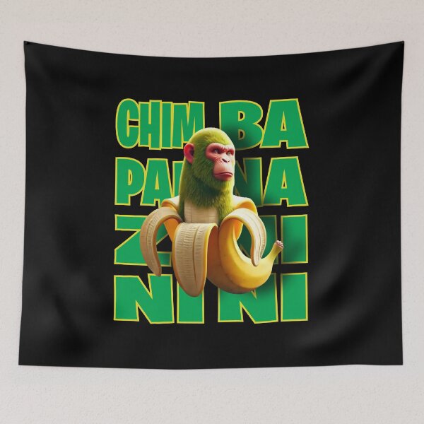 Item preview, Chimpanzee Bananini designed and sold by Mini Rocker.