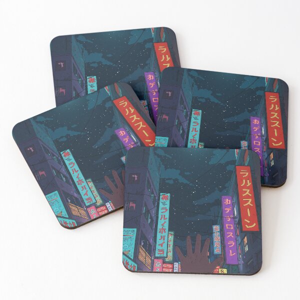 Item preview, Cyberpunk Moon Reach POV – Futuristic City Night Scene in Multiple Art Styles designed and sold by WallaceSilvaART.