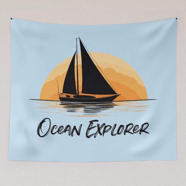 Item preview, Ocean Explorer – Sunset Sailing Adventure designed and sold by windwander.