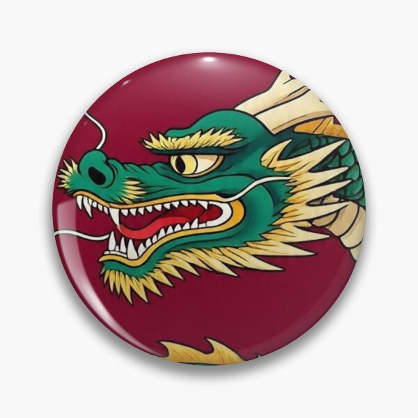 Item preview, Emerald Gold Dragon – Traditional Ukiyo-e Woodblock Design designed and sold by Vandy Fullam.