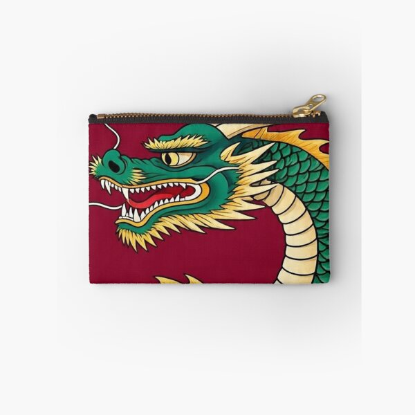 Item preview, Emerald Gold Dragon – Traditional Ukiyo-e Woodblock Design designed and sold by Vandy Fullam.