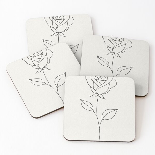 Item preview, Rose Line Dream – Minimalist Continuous Line Rose Drawing designed and sold by Bloom & Charm Studio.